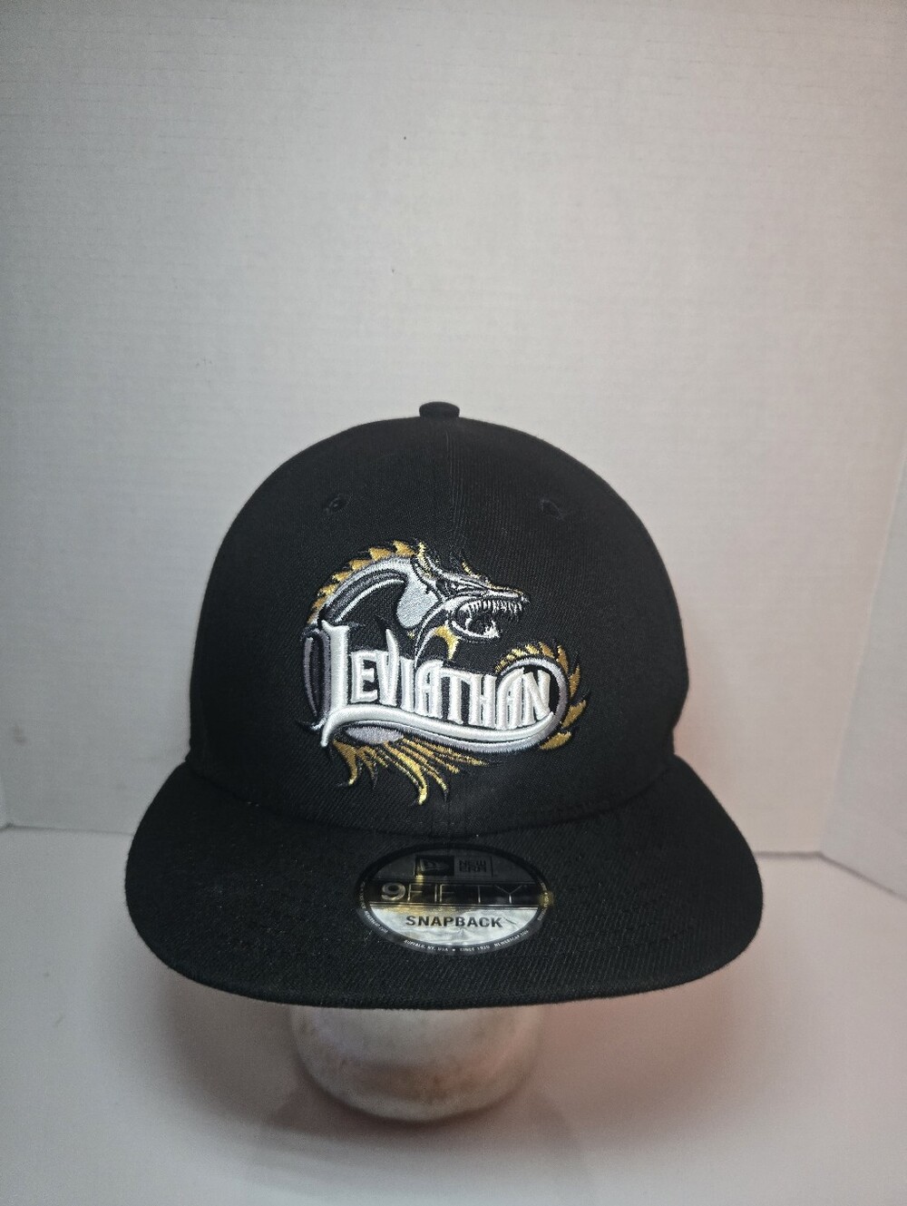 Canadas Wonderland Leviathan Black Snapback Hat